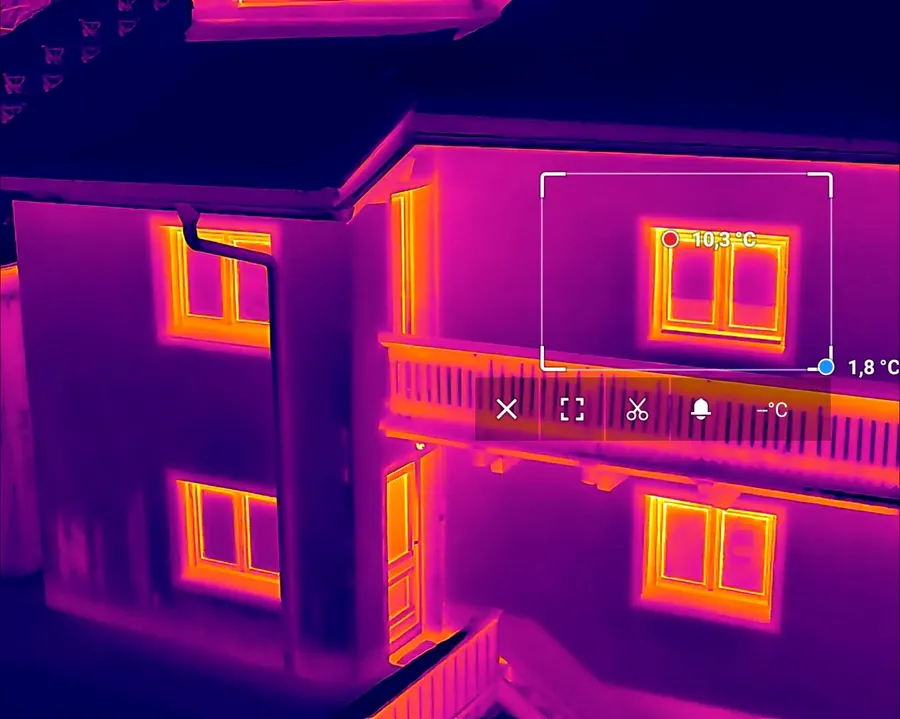 Gebäudethermografie kommunaler Gebäude
